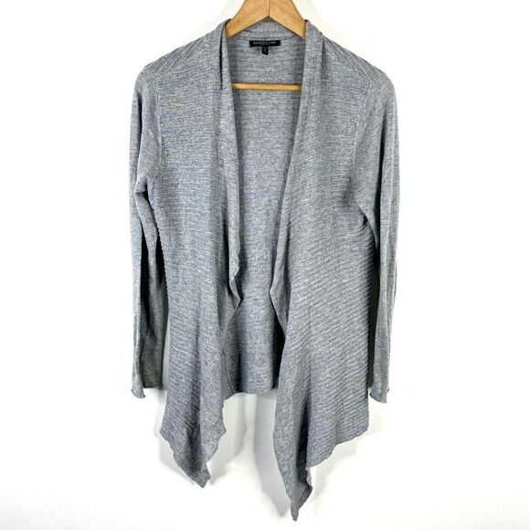 Eileen Fisher Rib Open Front Cardigan - Picture 1 of 7